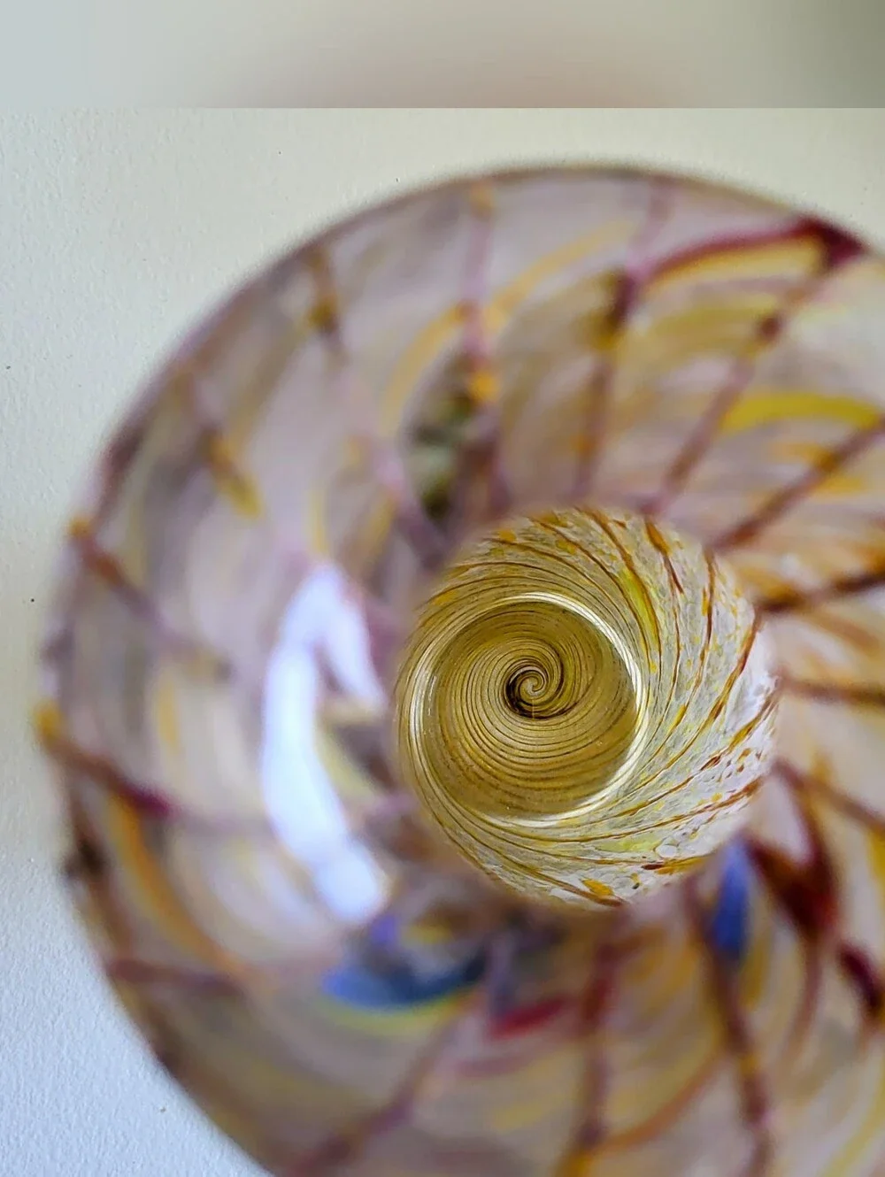 Vintage hand blown